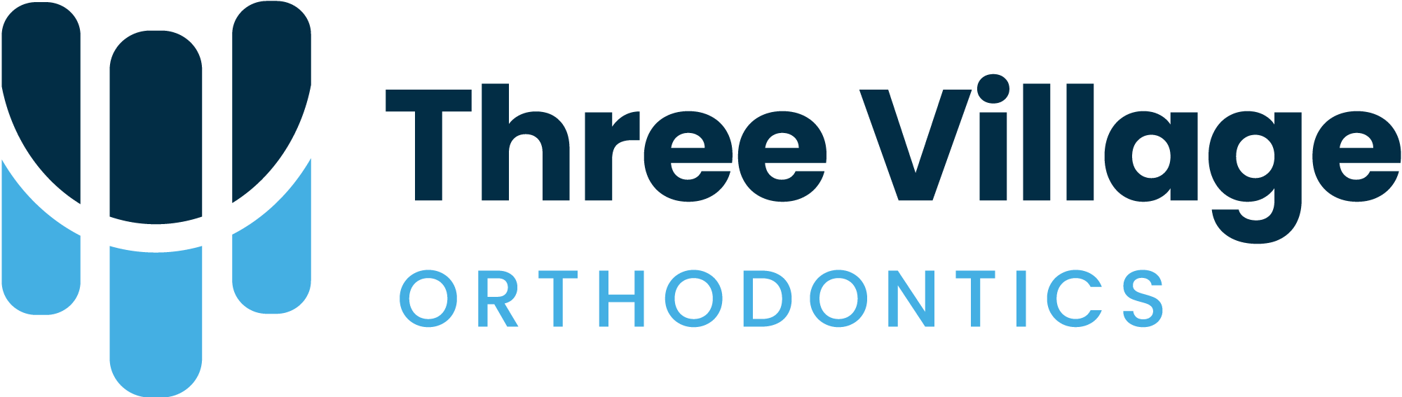 Three Village Orthodontics logo